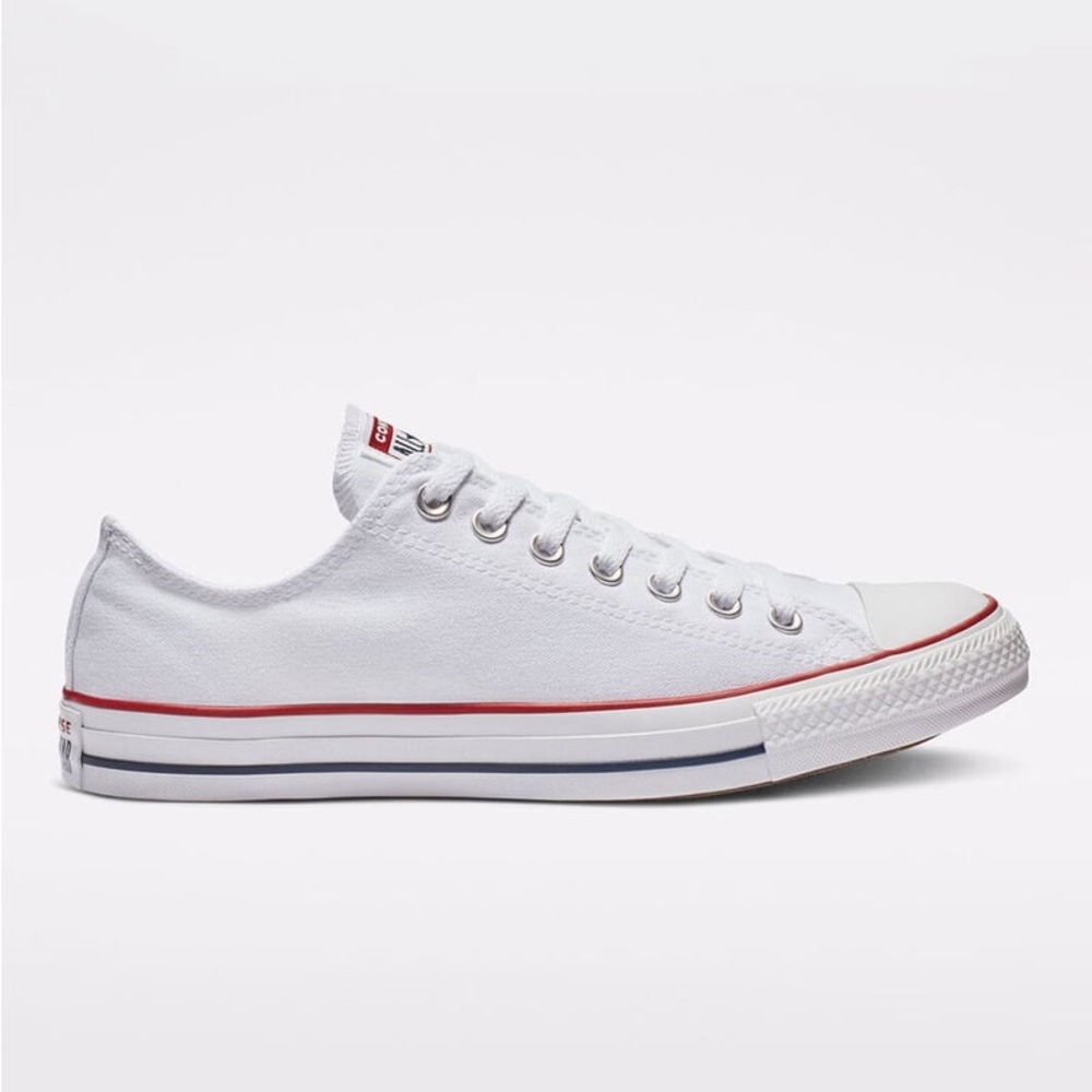 White low top converse